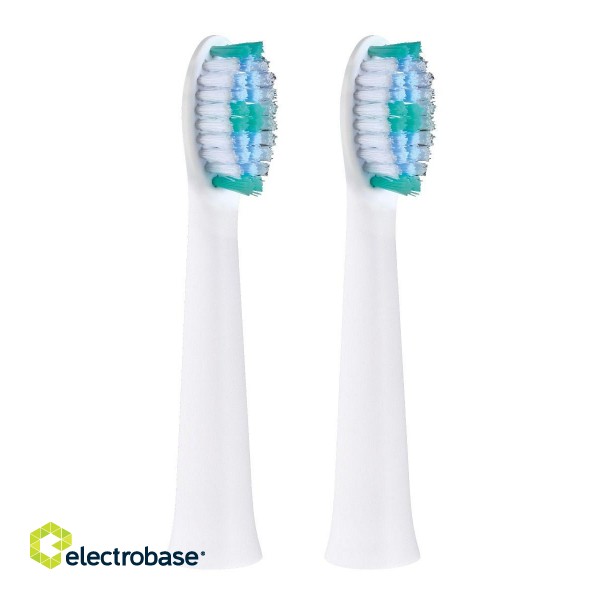 Panasonic | Toothbrush replacement | WEW0974W503 | Heads | For adults | Number of brush heads included 2 | Number of teeth brushing modes Does not apply | White фото 3