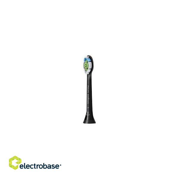 Philips | Toothbrush Heads | HX6068/13 Sonicare W2 Optimal White | Heads | For adults | Number of brush heads included 8 | Number of teeth brushing modes Does not apply | Sonic technology | Black