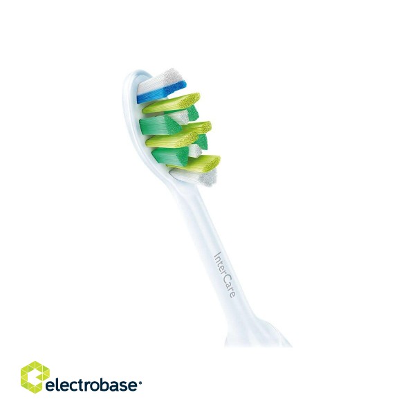 Philips | Sonicare InterCare Toothbrush heads | HX9002/10 | Heads | For adults | Number of brush heads included 2 | Number of teeth brushing modes Does not apply | White фото 4