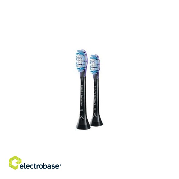 Philips | Standard Sonic Toothbrush Heads | HX9052/33 Sonicare G3 Premium Gum Care | Heads | For adults and children | Number of brush heads included 2 | Number of teeth brushing modes Does not apply | Black image 2