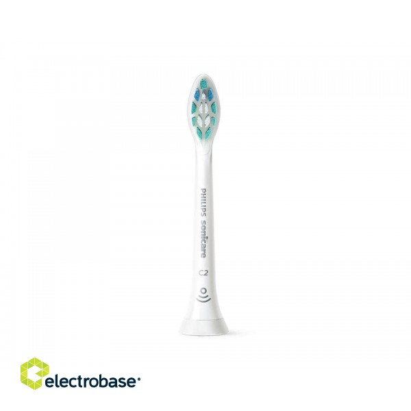 Philips | Toothbrush Brush Heads | HX9022/10 Sonicare C2 Optimal Plaque Defence | Heads | For adults | Number of brush heads included 2 | Number of teeth brushing modes Does not apply | Sonic technology | White image 3