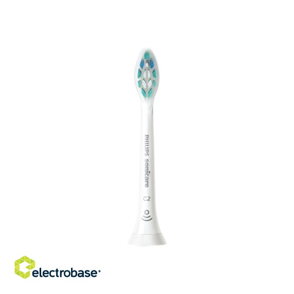 Philips | Toothbrush Brush Heads | HX9022/10 Sonicare C2 Optimal Plaque Defence | Heads | For adults | Number of brush heads included 2 | Number of teeth brushing modes Does not apply | Sonic technology | White image 4