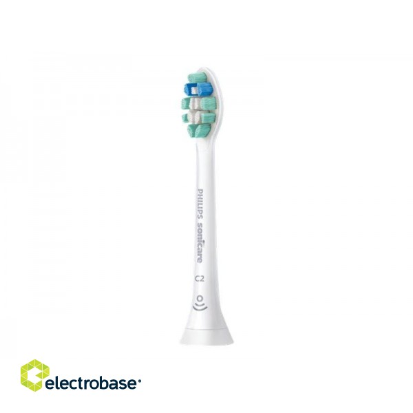 Philips | Toothbrush Brush Heads | HX9022/10 Sonicare C2 Optimal Plaque Defence | Heads | For adults | Number of brush heads included 2 | Number of teeth brushing modes Does not apply | Sonic technology | White image 6