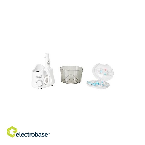 Camry | Oral Irrigator | CR 2172 | Corded | 600 ml | Number of heads 7 | White paveikslėlis 7