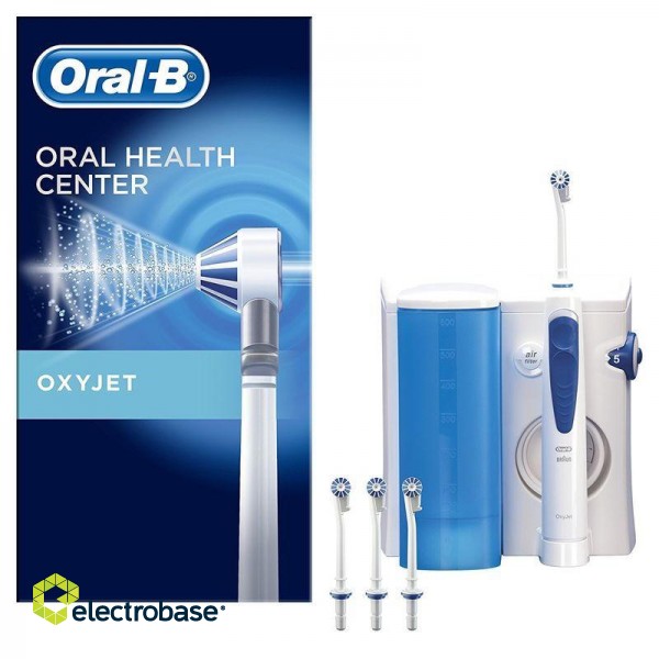 OxyJet Dental Irrigator | MD20 | 600 ml | Number of heads 4 | White