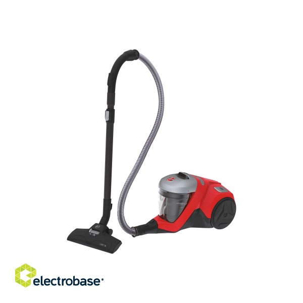 Hoover | Vacuum cleaner | HP310HM 011 | Bagless | Power 850 W | Dust capacity 2 L | Red/Black image 2