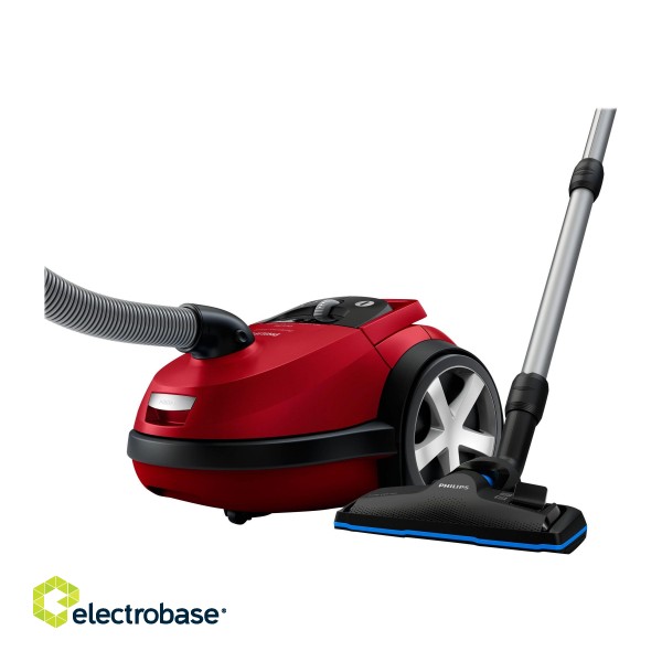 Philips | Performer Silent Vacuum cleaner | FC8784/09 | Power 750 W | Cardinal Red paveikslėlis 3