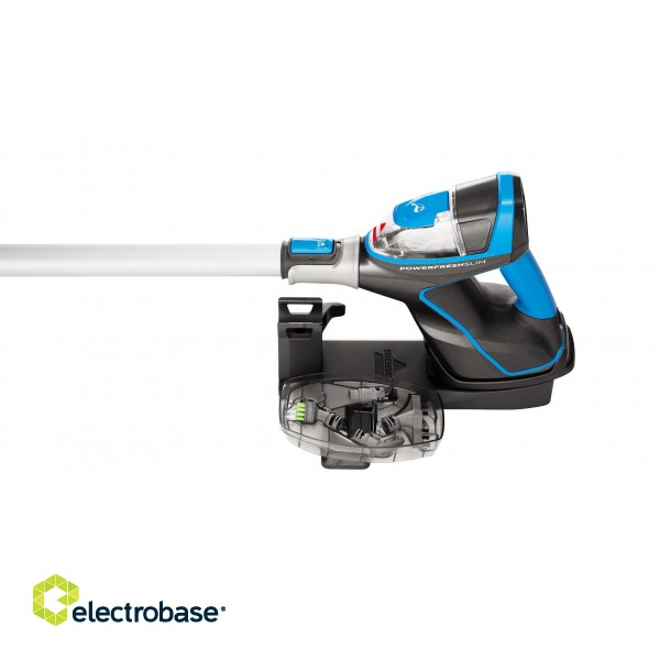 Bissell | PowerFresh Slim Steam | Steam Mop | Power 1500 W | Steam pressure Not Applicable. Works with Flash Heater Technology bar | Water tank capacity 0.3 L | Blue paveikslėlis 8