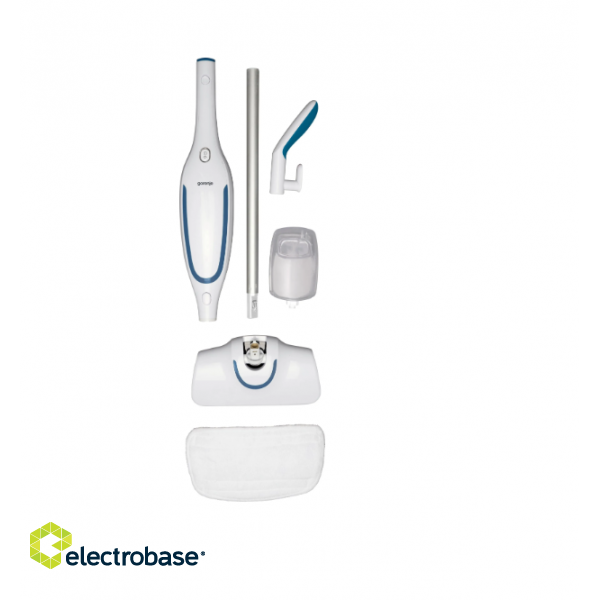 Gorenje | Steam cleaner | SC1200W | Power 1200 W | Steam pressure Not Applicable bar | Water tank capacity 0.35 L | White image 4