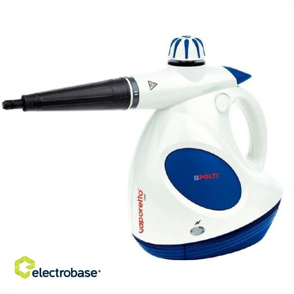 Polti | Steam cleaner | PGEU0011 Vaporetto First | Power 1000 W | Steam pressure 3 bar | Water tank capacity 0.2 L | White фото 1