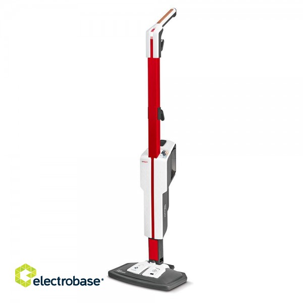 Polti | Steam mop with integrated portable cleaner | PTEU0306 Vaporetto SV650 Style 2-in-1 | Power 1500 W | Steam pressure Not Applicable bar | Water tank capacity 0.5 L | Red/White фото 1