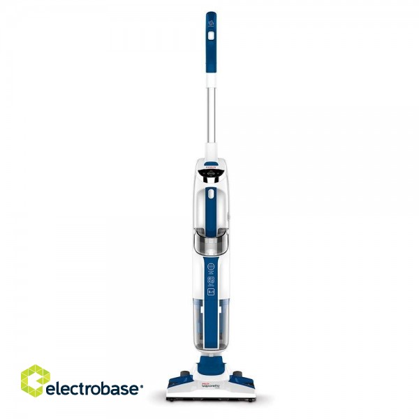 Polti | Vacuum steam mop with portable steam cleaner | PTEU0299 Vaporetto 3 Clean_Blue | Power 1800 W | Steam pressure Not Applicable bar | Water tank capacity 0.5 L | White/Blue image 1