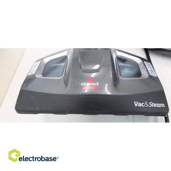 SALE OUT. Bissell Vac&Steam Steam Cleaner | Bissell | Vacuum and steam cleaner | Vac & Steam | Power 1600 W | Steam pressure Not Applicable. Works with Flash Heater Technology bar | Water tank capacity 0.4 L | Blue/Titanium | UNPACKED image 2