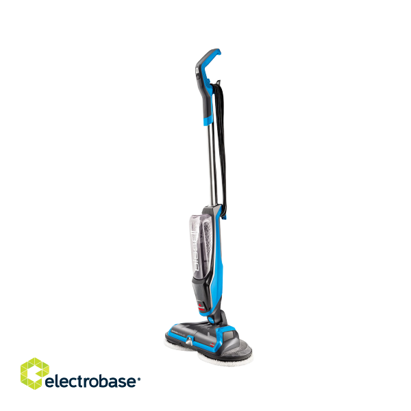 Mop | SpinWave | Corded operating | Washing function | Power 105 W | Blue/Titanium фото 1