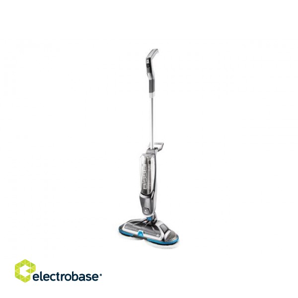 Mop | SpinWave | Cordless operating | Washing function | Operating time (max) 20 min | Lithium Ion | Power  W | 18 V | Blue/Titanium image 3