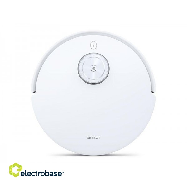 Ecovacs | Vacuum cleaner | DEEBOT T10 TURBO | Wet&Dry | Operating time (max) 180 min | Lithium Ion | 5200 mAh | Dust capacity 0.4 L | 3000 Pa | White | Battery warranty 24 month(s) | 24 month(s) image 5