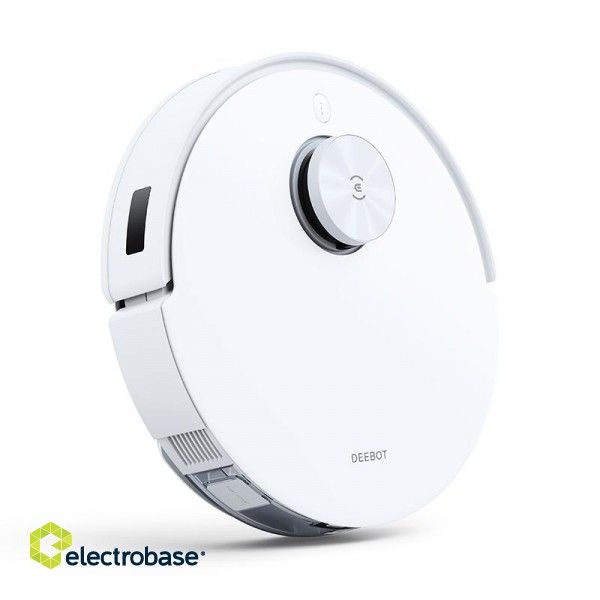 Ecovacs | DEEBOT T10 | Vacuum cleaner | Wet&Dry | Operating time (max) 260 min | Lithium Ion | 5200 mAh | Dust capacity  L | 3000 Pa | White | Battery warranty 24 month(s) | 24 month(s) image 2