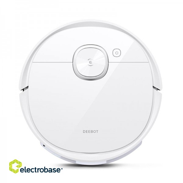 Ecovacs | Vacuum cleaner | DEEBOT T9 | Wet&Dry | Operating time (max) 175 min | Lithium Ion | 5200 mAh | Dust capacity 0.42 L | 3000 Pa | White | Battery warranty 24 month(s) paveikslėlis 1
