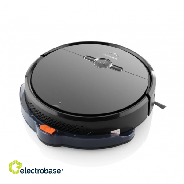 ETA | Robot Vacuum Cleaner | Rondo ETA124490000 | Wet&Dry | Operating time (max) 100 min | Li-ion | 4000 mAh | Dust capacity 0.6 L | Black image 3