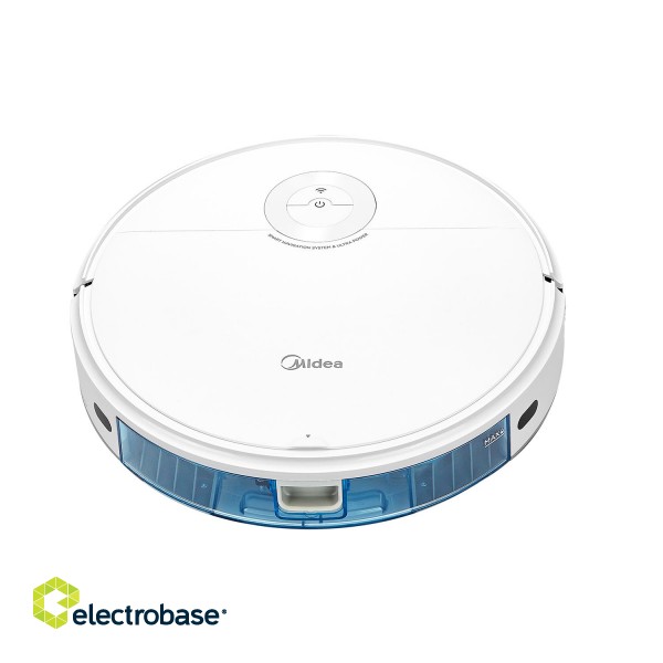 Midea | Robotic Vacuum Cleaner | I5C | Wet&Dry | Operating time (max) 120 min | Lithium Ion | 2600 mAh | Dust capacity  L | 4000 Pa | White | Battery warranty  month(s) фото 3