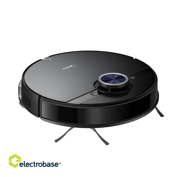 Midea | Robotic Vacuum Cleaner | S8+ | Wet&Dry | Operating time (max) 180 min | Lithium Ion | 5200 mAh | Dust capacity 0.45 + 5 L | 4000 Pa | Black | Battery warranty  month(s) фото 2