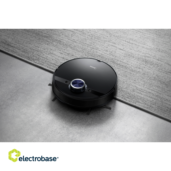 Midea | S8+ | Robotic Vacuum Cleaner | Wet&Dry | Operating time (max) 180 min | Lithium Ion | 5200 mAh | Dust capacity 0.45 + 5 L | 4000 Pa | Black | Battery warranty  month(s) image 5