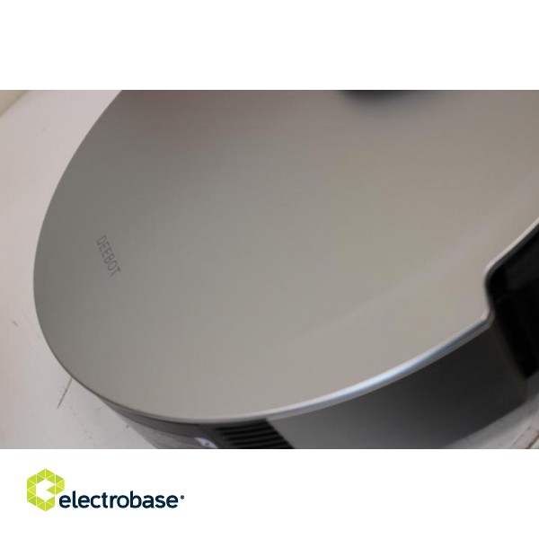 SALE OUT.  | Ecovacs | Robotic Vacuum Cleaner | DEEBOT X1 PLUS | Wet&Dry | Lithium Ion | 5200 mAh | Dust capacity 0.4 + 3.2 L | 5000 Pa | Black/Silver | Battery warranty 12 month(s) | USED image 5