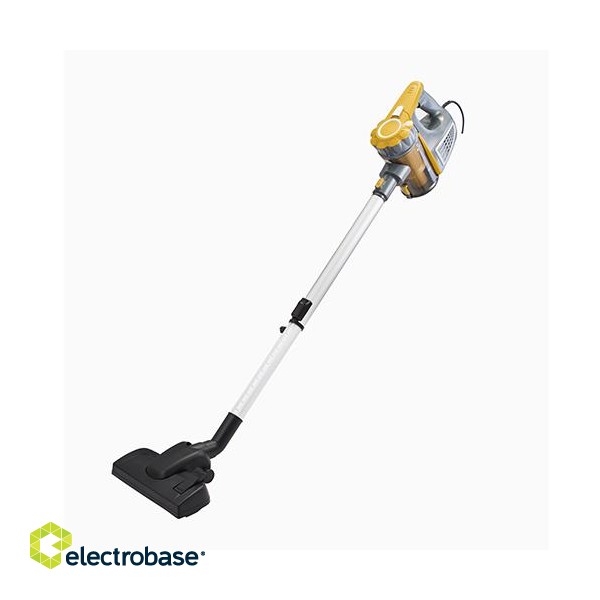 Adler | Vacuum Cleaner | AD 7036 | Corded operating | Handstick and Handheld | 800 W | - V | Operating radius 7 m | Yellow/Grey | Warranty 24 month(s) фото 1