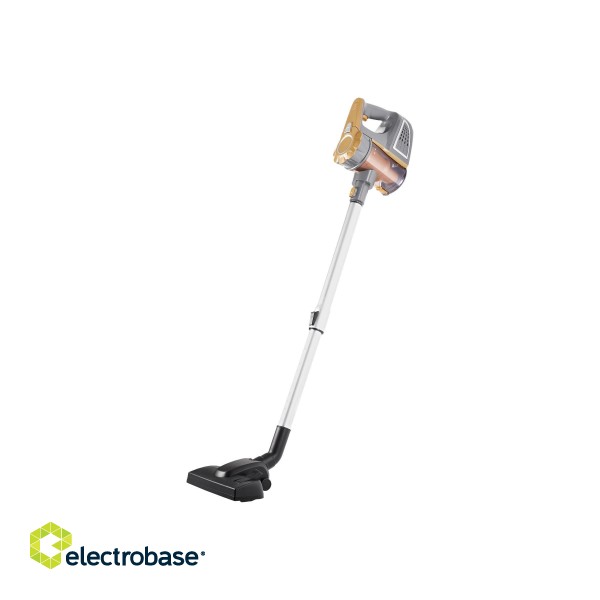 Adler | Vacuum Cleaner | AD 7036 | Corded operating | Handstick and Handheld | 800 W | - V | Operating radius 7 m | Yellow/Grey | Warranty 24 month(s) paveikslėlis 2