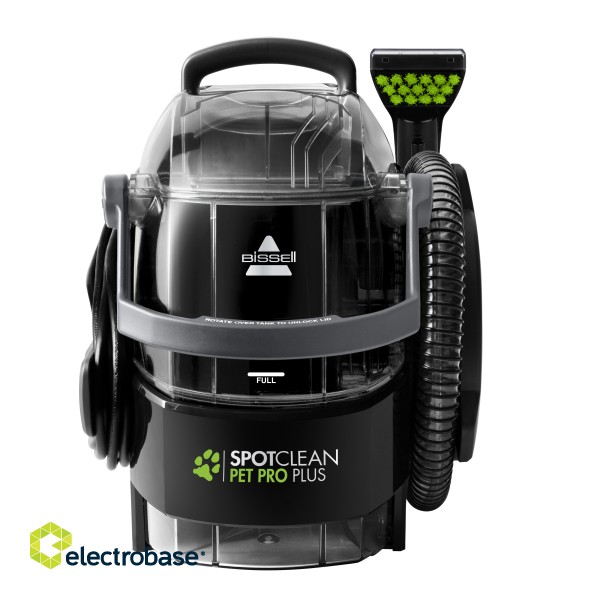 Bissell | SpotClean Pet Pro Plus Cleaner | 37252 | Corded operating | Handheld | 750 W | - V | Black/Titanium | Warranty 24 month(s) image 1