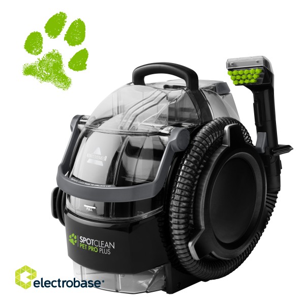 Bissell | SpotClean Pet Pro Plus Cleaner | 37252 | Corded operating | Handheld | 750 W | - V | Black/Titanium | Warranty 24 month(s) image 2