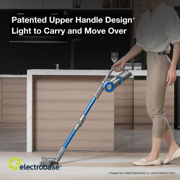 Jimmy | Vacuum cleaner | H8 | Cordless operating | Handstick and Handheld | 500 W | 25.2 V | Operating time (max) 60 min | Blue | Warranty 24 month(s) | Battery warranty 12 month(s) image 2