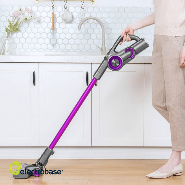 Jimmy | Vacuum cleaner | H8 Pro | Cordless operating | Handstick and Handheld | 500 W | 25.2 V | Operating time (max) 70 min | Purple | Warranty 24 month(s) | Battery warranty 12 month(s) image 2