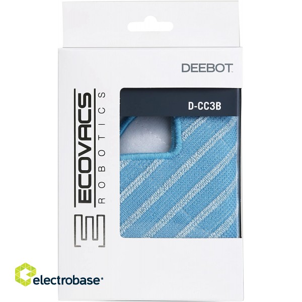 Ecovacs | Mopping cloth for OZMO 610/601 | D-CC3B | Blue image 1