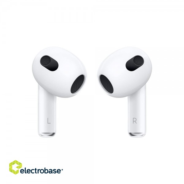 Apple | AirPods (3rd generation) | Wireless | In-ear | Wireless | White image 3