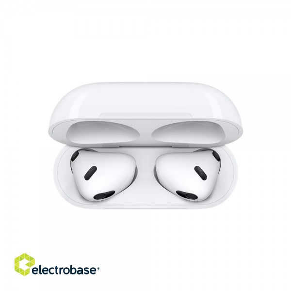 Apple | AirPods (3rd generation) | Wireless | In-ear | Wireless | White image 7