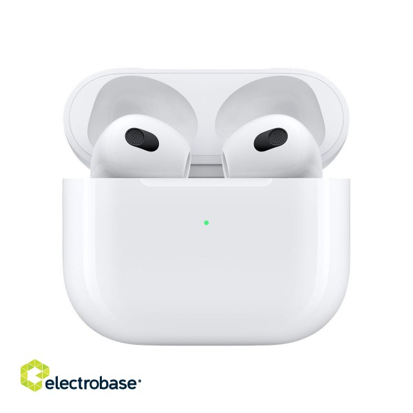 Apple | AirPods (3rd generation) | Wireless | In-ear | Wireless | White image 4