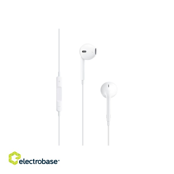 Apple | EarPods with Lightning Connector | White paveikslėlis 2