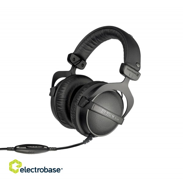 Beyerdynamic | Monitoring headphones for drummers and FOH-Engineers | DT 770 M | Wired | On-Ear | Noise canceling | Black фото 1