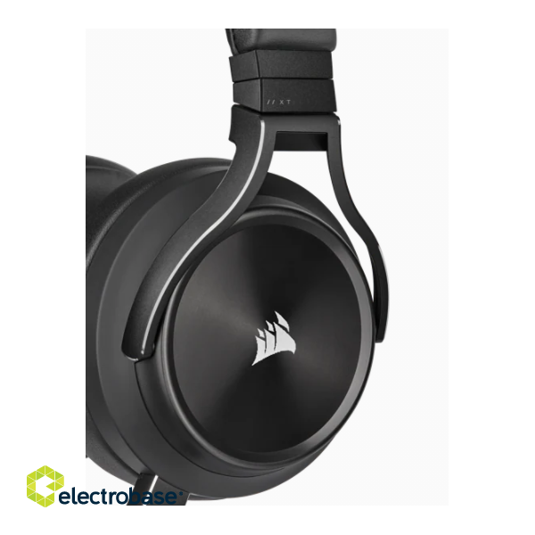 Corsair | High-Fidelity Gaming Headset | VIRTUOSO RGB WIRELESS XT | Wireless/Wired | Over-Ear | Wireless | Black image 3