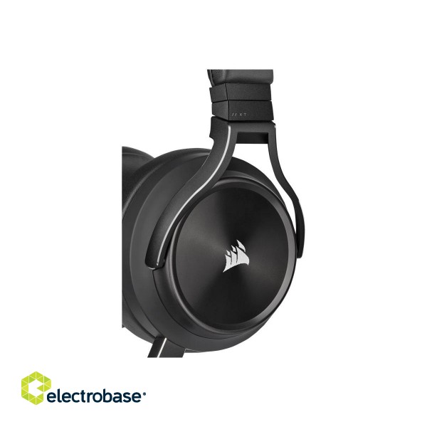 Corsair | High-Fidelity Gaming Headset | VIRTUOSO RGB WIRELESS XT | Wireless/Wired | Over-Ear | Wireless | Black image 7