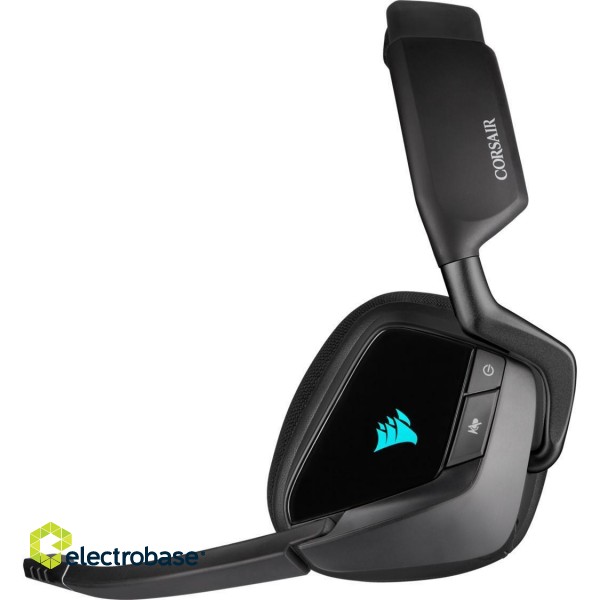 Corsair | Wireless Premium Gaming Headset with 7.1 Surround Sound | VOID RGB ELITE | Wireless | Over-Ear | Wireless image 6