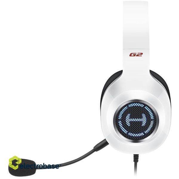 Edifier | G2 II | Wired | Over-ear | Microphone | White paveikslėlis 2