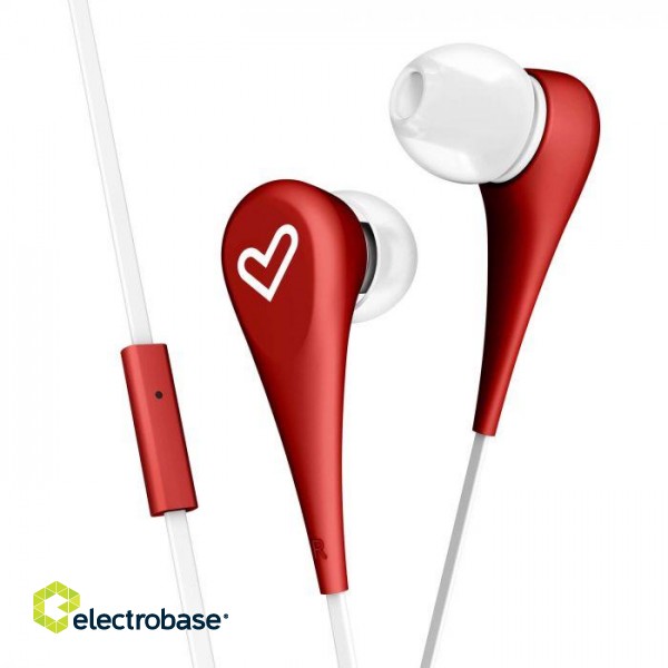 Energy Sistem | Earphones Style 1+ | Wired | In-ear | Microphone | Red фото 7