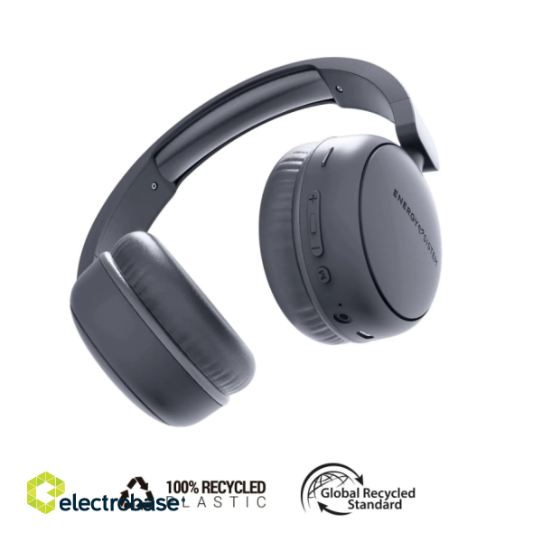 Energy Sistem | Headphone | Head Tuner | Bluetooth | Over-Ear | Microphone | Wireless | Graphite image 2