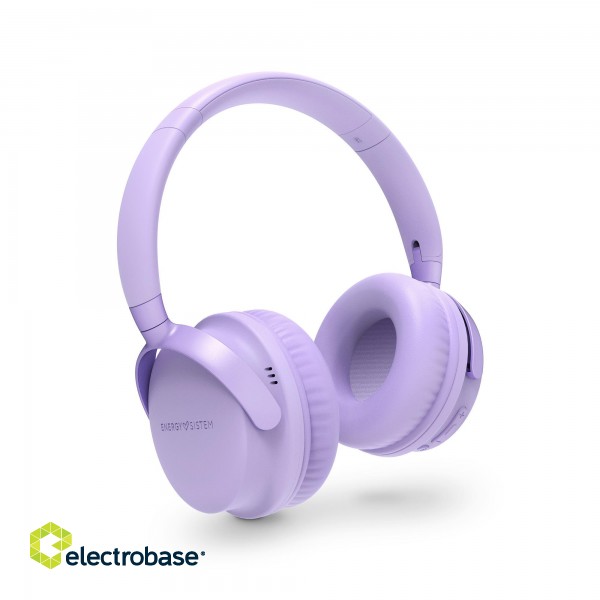 Energy Sistem Headphones Bluetooth Style 3 Lavender (Bluetooth image 1