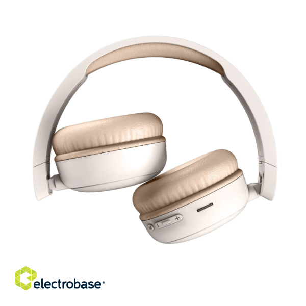 Energy Sistem | Wireless Headphones with FM radio | Radio Color | Bluetooth | Over-Ear | Microphone | Wireless | Cream image 3