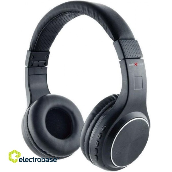 Gembird | Bluetooth stereo headset "Warszawa" | BHP-WAW | Wireless | On-Ear | Wireless | Black фото 1