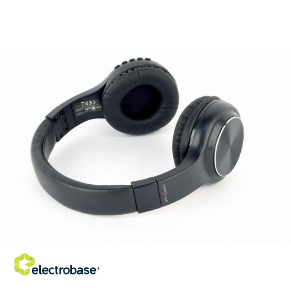 Gembird | Bluetooth stereo headset "Warszawa" | BHP-WAW | Wireless | On-Ear | Wireless | Black image 2