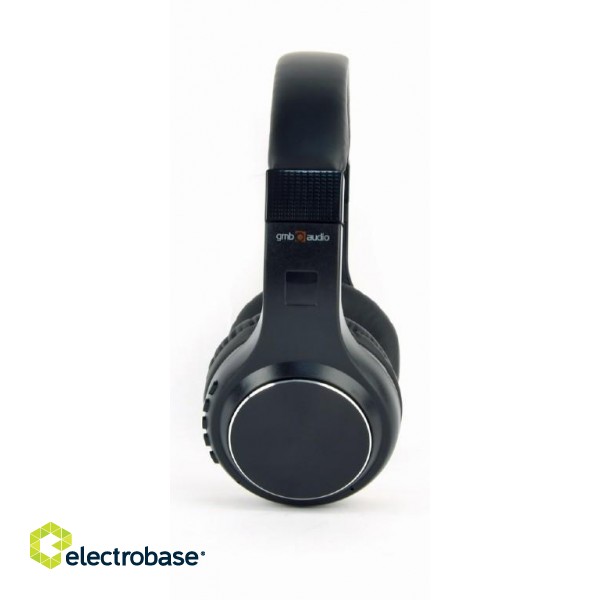 Gembird | Bluetooth stereo headset "Warszawa" | BHP-WAW | Wireless | On-Ear | Wireless | Black фото 7